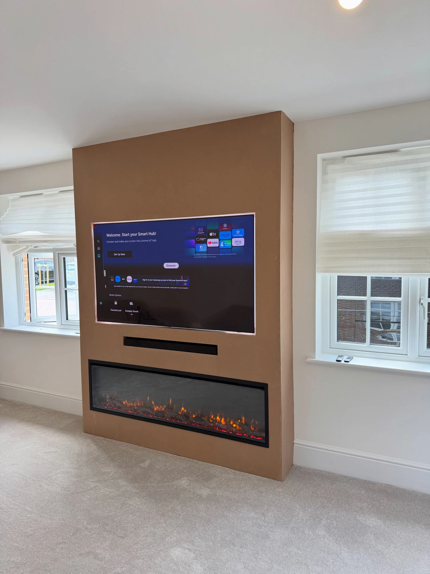 Accent Walls project in Charlotte, NC by Fast Fix Charlotte