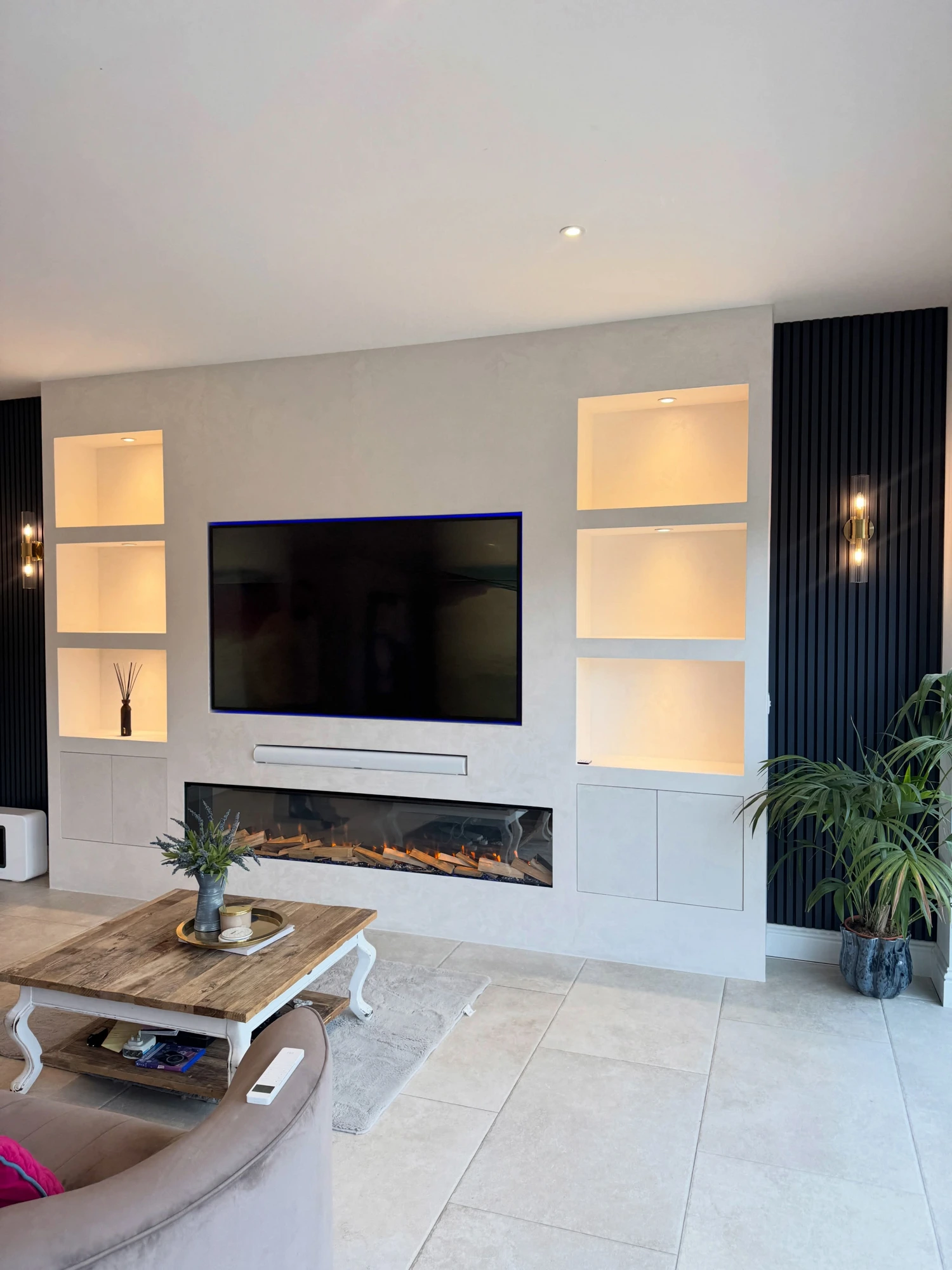 Accent Walls project in Charlotte, NC by Fast Fix Charlotte