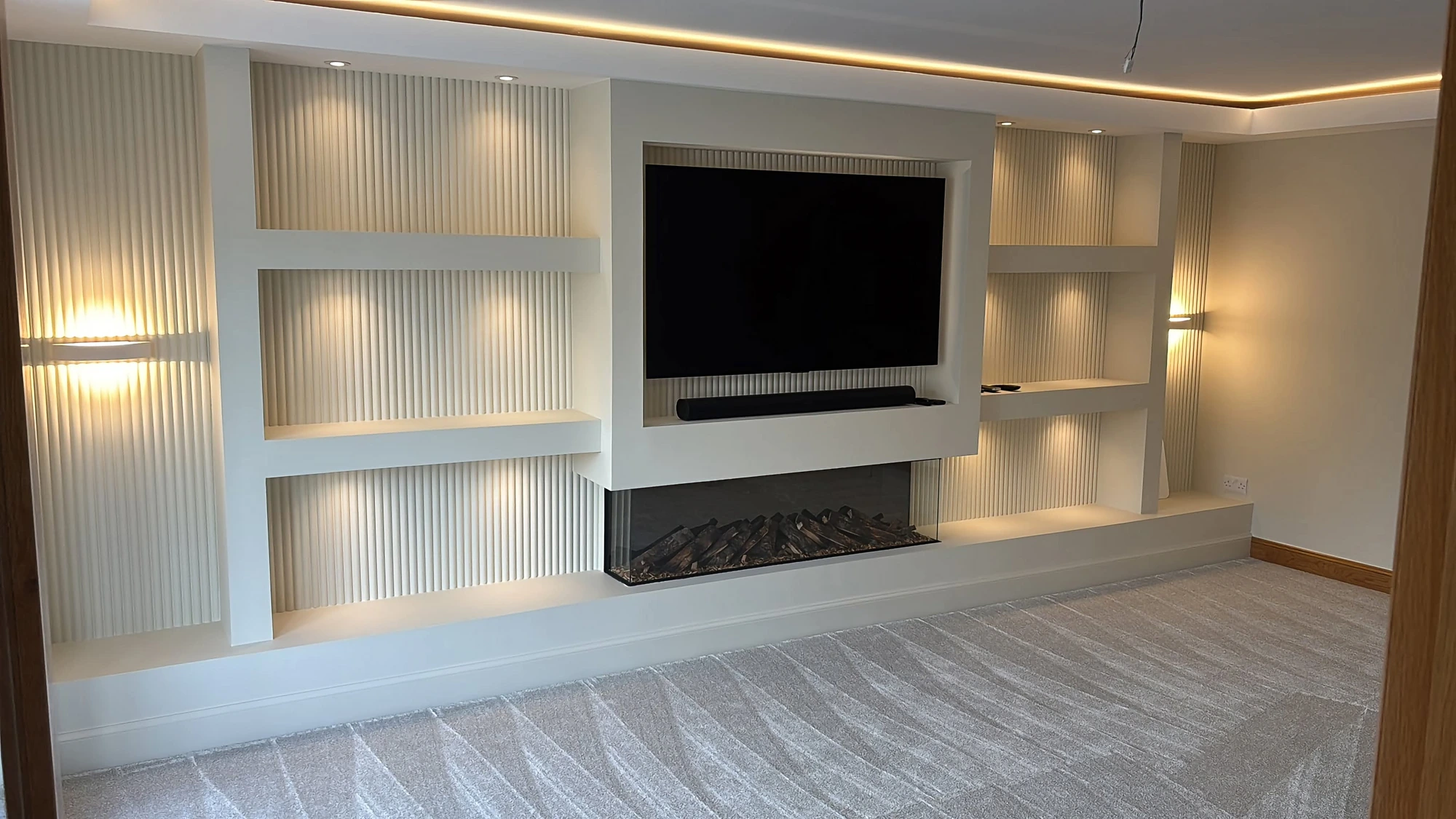Accent Walls project in Charlotte, NC by Fast Fix Charlotte