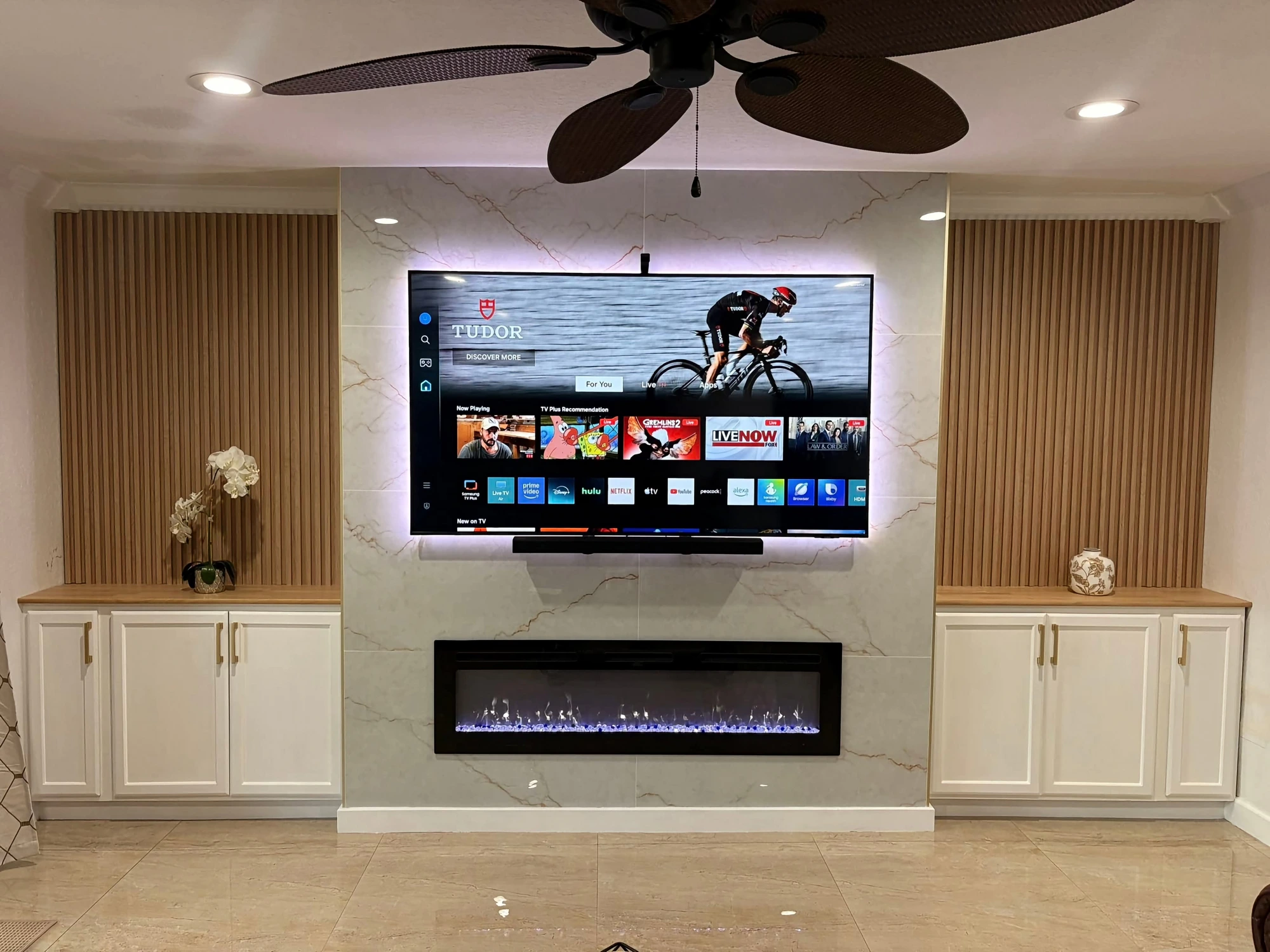 Accent Walls project in Charlotte, NC by Fast Fix Charlotte
